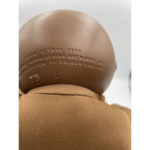 Cabbage Patch Kids Baby Vintage 1978 1982 Black African American Bald 14” - Picture 11 of 13